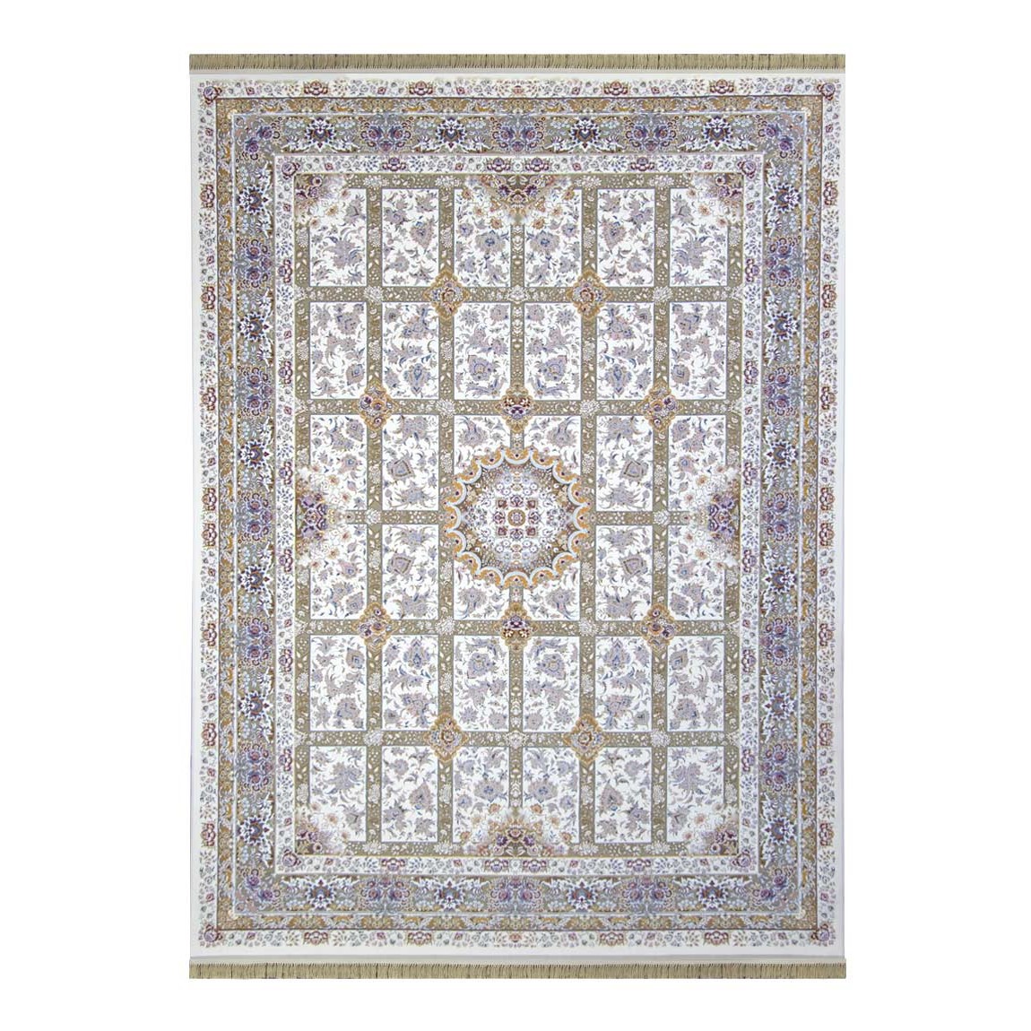 فرش ماشینی گل برجسته 1200 شانه نیاوران مدل 12003657 زمینه کرم فرش ماشینی گل برجسته 1200 شانه نیاوران مدل 12003657 زمینه کرم